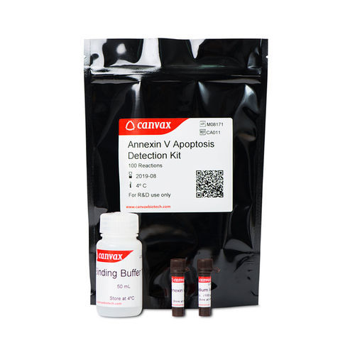Kit de prueba para la investigación - Annexin V - Canvax - de apoptosis / por plasma / de células