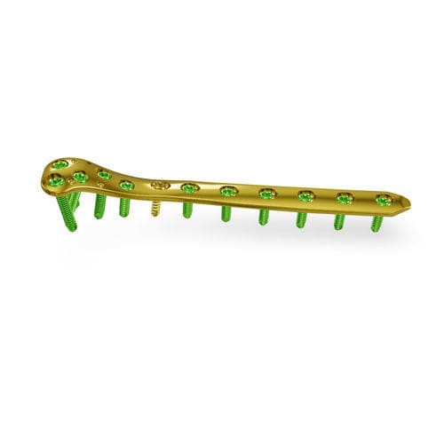 Placa de compresión para tibia - PT system - Astrolabe - porción proximal / lateral / bloqueada