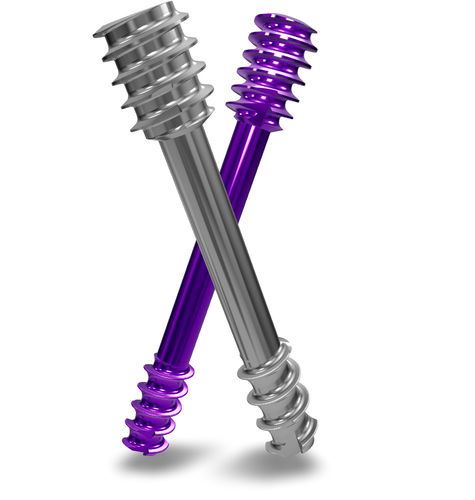 Tornillo de compresión ósea para fragmentos óseos pequeños - CCBS 2.5 mm/ 3.0 mm - Astrolabe - para pie / para tarso / para muñeca