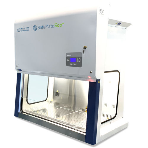 Cabina de seguridad microbiológica clase II - SAFEMATE ECO+ - BioAir - de laboratorio / clase ISO 3 / de mesa