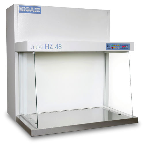 Campana de laboratorio - AURA HZ - BioAir - de mesa / HEPA / de flujo laminar horizontal