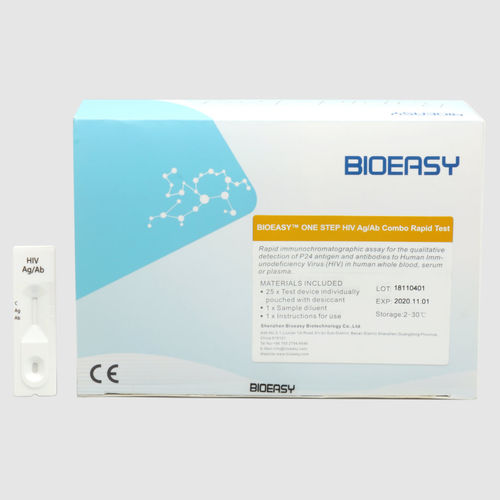 Kit de prueba para enfermermedades infecciosas - Bioeasy USA Inc. - de influenza A / de VIH / de influenza B