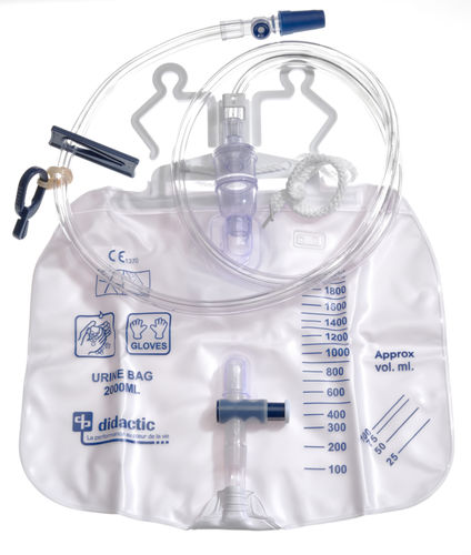 Kit de drenaje urinario - COL2CCGS - 2L - DIDACTIC - graduada