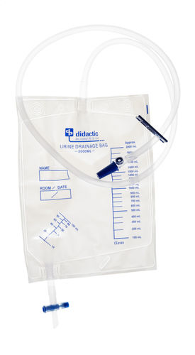 Kit de drenaje urinario - COLSCS02 - DIDACTIC - graduada
