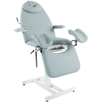 Sillón de reconocimiento ginecológico - Christie - MEDITELLE - manual / con respaldo regulable / de 3 secciones