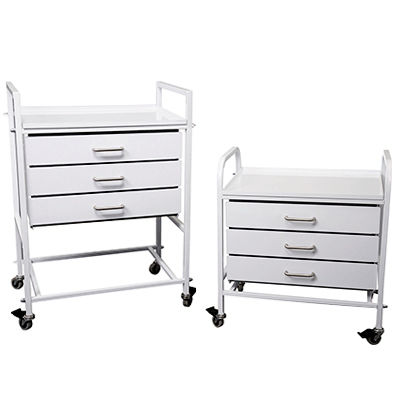 Carro médico - MES7170 - MEDITELLE - de uso general / para transporte / de acero inoxidable