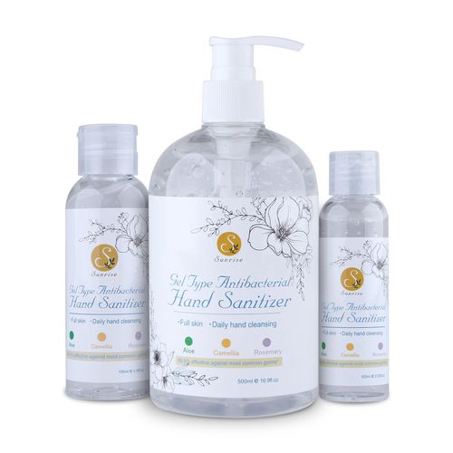 Solución hidroalcohólica 75 % - HS-10006 - Sunrise Healthcare Technology - 500 ml / 100 ml / 60 ml