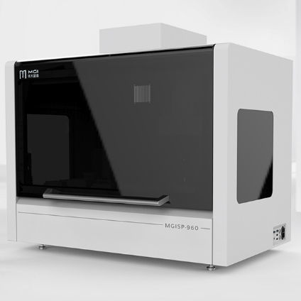 Extractor de ácidos nucleicos para diagnóstico clínico - MGISP-960 - MGI Tech - totalmente automatizado / de alto rendimiento