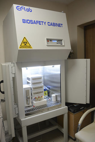 Cabina de laboratorio - EFLAB - de radiofarmacia / de pie / HEPA