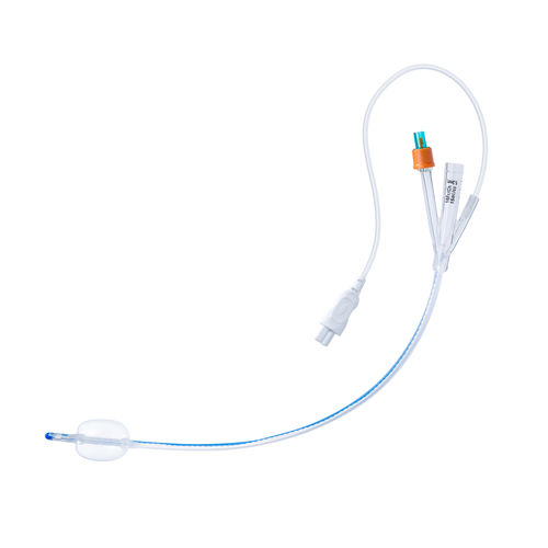 Catéter de drenaje urinario - F01C series - Well Lead Medical - vesical / con balón / de dos luces