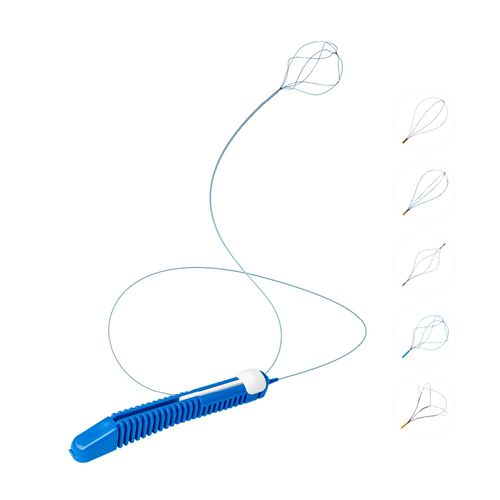 Cesta endoscopica para extracción de cálculos renales - U04B01 series - Well Lead Medical - helicoidal / sin punta / de malla