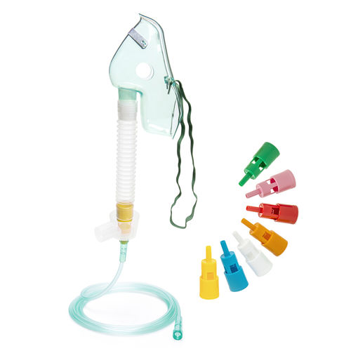 Máscara de oxígeno pediátrica - R01A070 series - Well Lead Medical - para adulto / de PVC / de un solo uso