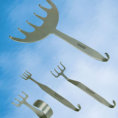 Retractor para cirugía - Rake  - jac-cell Medic - de acero inoxidable / de Freeman / de Gorney