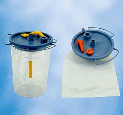 Recipiente de aspiración para fluidos corporales - JA-077008 series - jac-cell Medic - de plástico / desechable