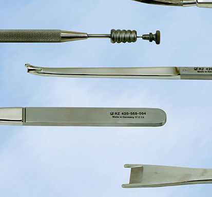 Kit de osteótomos recto - jac-cell Medic - doblado / no especificado / médico