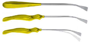 Elevador perióstico curvo - 260-0 series - jac-cell Medic - para adulto / para humanos