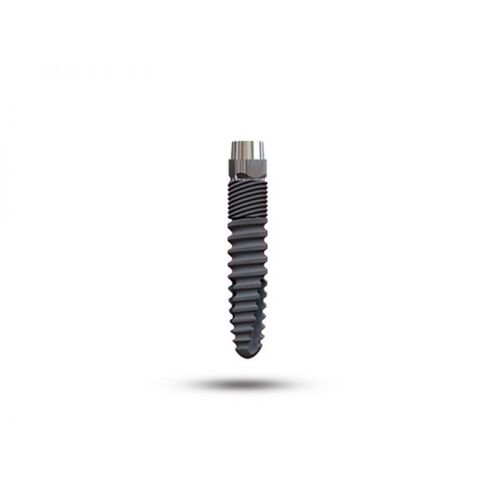 Implante dental cilíndrico - Slim - Eckermann - de titanio / hexágono externo / estrecho