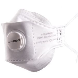 Mascarilla FFP3 - FS NR D - RSG Safety - sin látex / con válvula de espiración / semimáscara