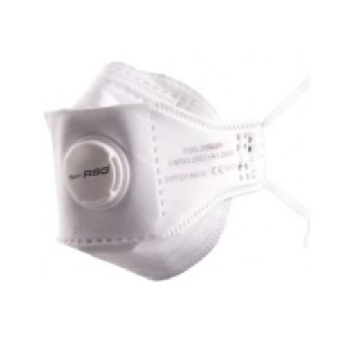 Mascarilla FFP2 - FS NR D - RSG Safety - sin látex / con válvula de espiración / semimáscara