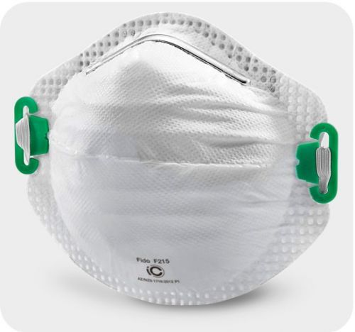 Mascarilla de protección P1 - F215 - FIDO MASKS CO., LTD. - sin látex / sin válvula / tipo copa