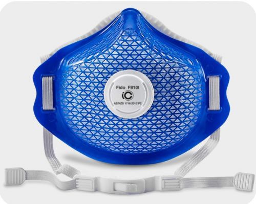 Mascarilla de protección P2 - F810I - FIDO MASKS CO., LTD. - sin látex / con válvula de espiración / con filtro