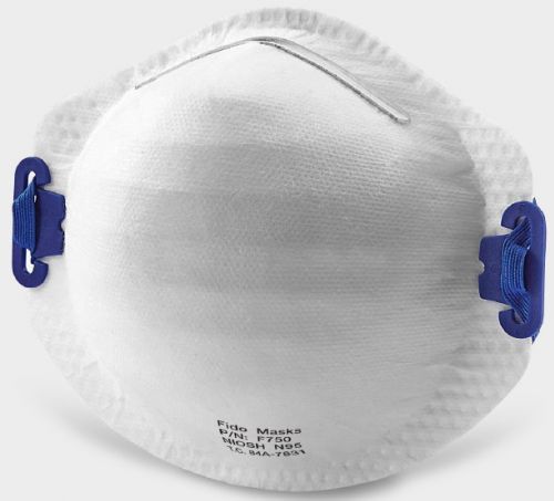 Mascarilla N95 - F750 - FIDO MASKS CO., LTD. - sin látex / sin válvula / tipo copa