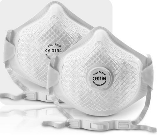 Mascarilla FFP2 - F820  - FIDO MASKS CO., LTD. - sin látex / con válvula de espiración / sin válvula