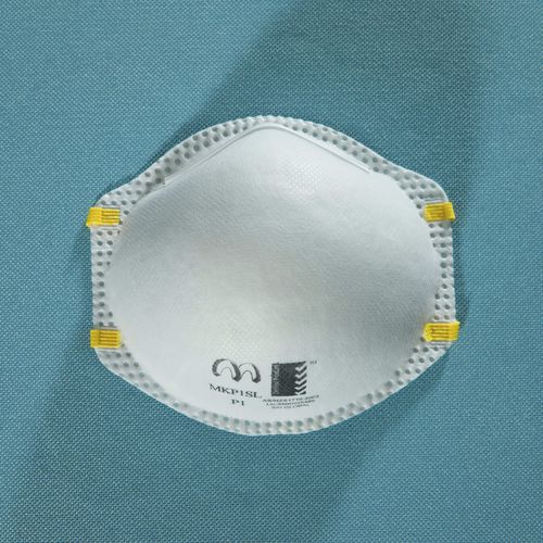 Mascarilla FFP1 - MKP1SL - Makrite - de polipropileno / sin látex / de poliéster
