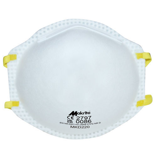 Mascarilla FFP2 - MKD220 - Makrite - de polipropileno / sin látex / de poliéster