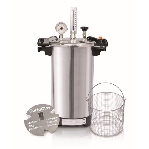 Autoclave médico - CertoClav EL - Certoclav - de vapor / de mesa / eléctrico