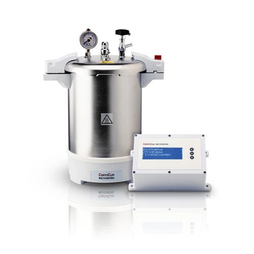 Autoclave de laboratorio - CertoClav MultiControl 2 - Certoclav - de vapor / de mesa / vertical