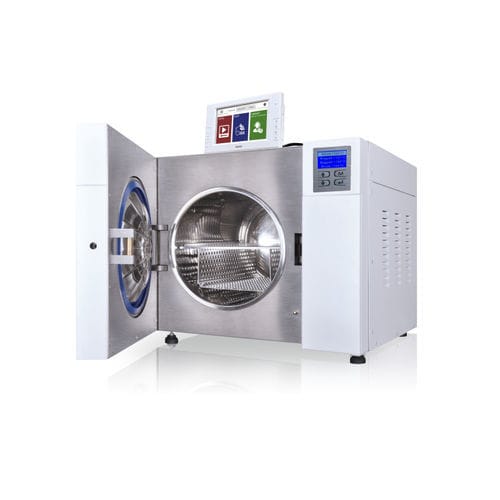 Autoclave de laboratorio - STE-45-T - Certoclav - de vapor / de mesa / de carga frontal