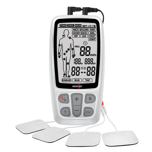 Electroestimulador - R-C4B - Shenzhen Roundwhale Technology - de mano / TENS / EMS