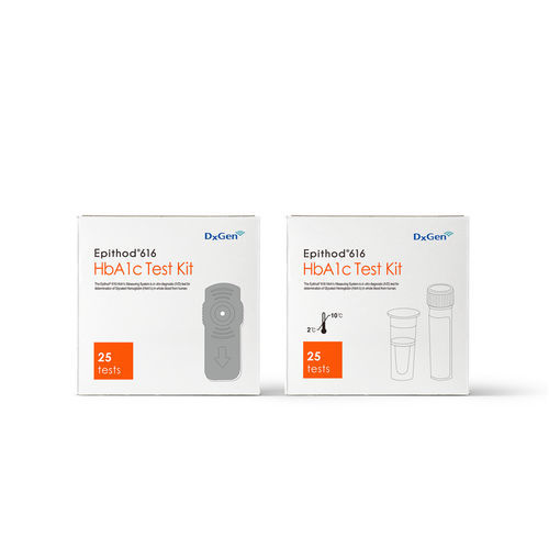 Kit de prueba HbA1c - Epithod® 616 - DxGen Corp - de diabetes / de sangre total
