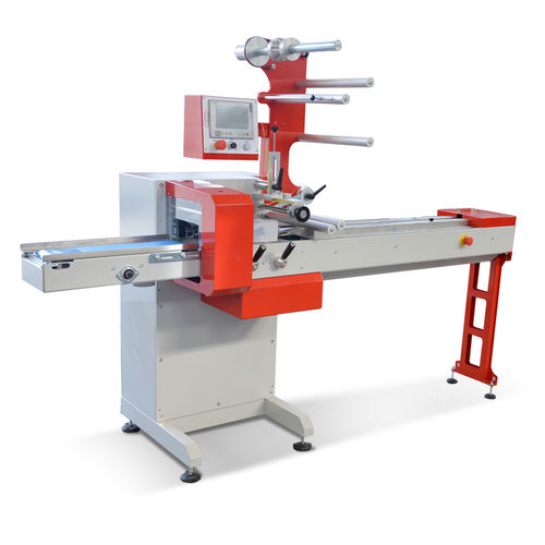 Sistema de embalaje electrónico - Miniflow 400 - dm packaging group - horizontal / rotativo / ponderal