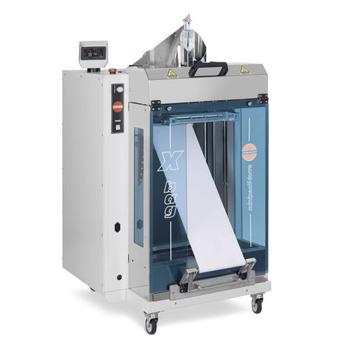 Sistema de embalaje automático - X Bag - dm packaging group - manual / con ruedas / con film