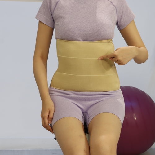 Faja de sujeción abdominal - V2U Healthcare - para adulto / semirrígida