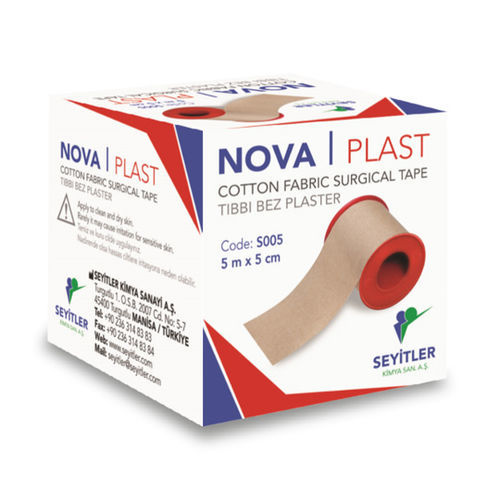 Esparadrapo de algodón - Nova  - Seyitler - hipoalergénico