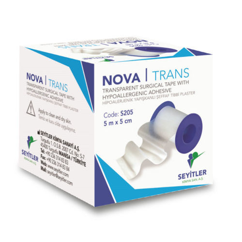 Esparadrapo de polietileno - Nova Trans - Seyitler - estanco / transpirable / hipoalergénico