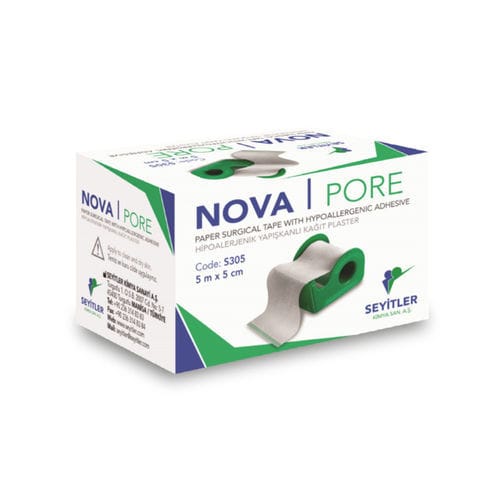 Esparadrapo de poliéster - Nova Pore - Seyitler - de viscosa / transpirable / hipoalergénico