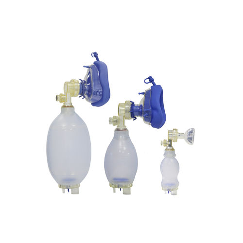 Insuflador manual reutilizable - 00 series - Protec Export - con máscara / con válvula