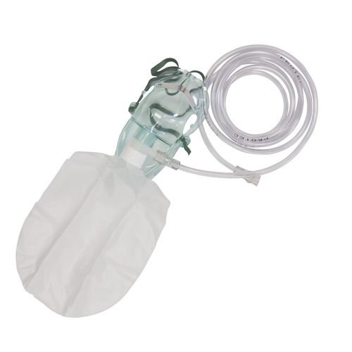 Máscara de oxígeno para adulto - 80435140024 - Protec Export - de polipropileno / de alta concentración / ajustable