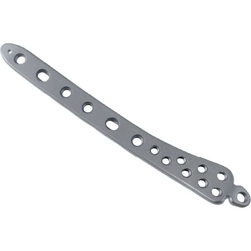 Placa de compresión para tibia - 1032 series - Zimed Medical - porción distal / porción medial / bloqueada