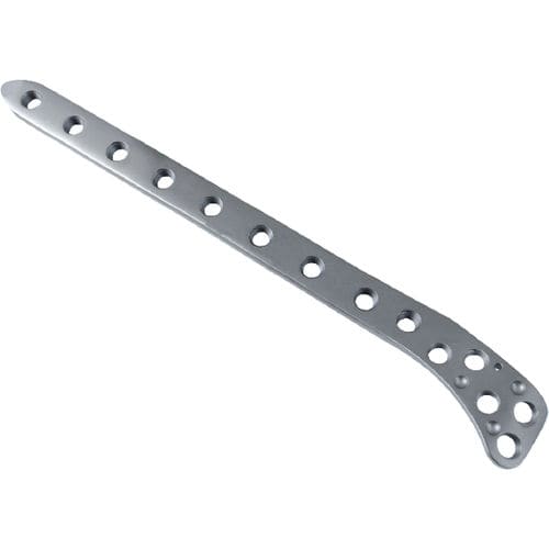 Placa de compresión para tibia - 1782 series - Zimed Medical - porción proximal / lateral / bloqueada