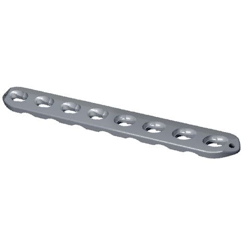 Placa de compresión para fragmentos óseos pequeños - 1402 series - Zimed Medical - porción medial / bloqueada / metálica
