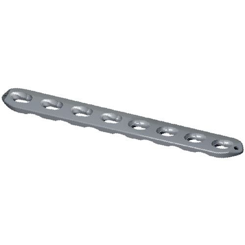 Placa de compresión para fragmentos óseos pequeños - 1392 series - Zimed Medical - porción medial / bloqueada / metálica