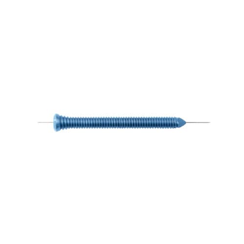 Tornillo de compresión ósea para fragmentos óseos pequeños - 2412-35 series - Zimed Medical - canulado / metálico / bloqueado