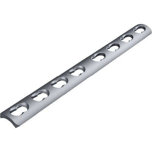 Placa de compresión para fragmentos óseos pequeños - 1432 series - Zimed Medical - porción medial / bloqueada / metálica