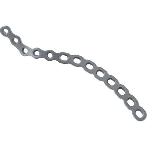 Placa de compresión para pelvis - 1092 series - Zimed Medical - bloqueada / metálica