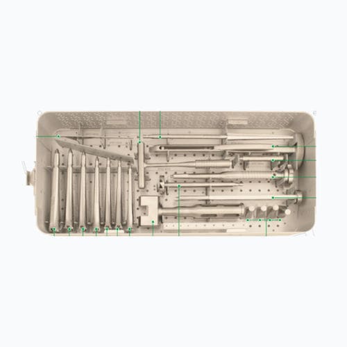 Kit de instrumentos para fractura femoral - 9707-0000 - Zimed Medical